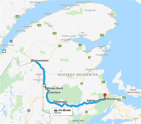 edmundston to montreal|Montreal to Edmundston